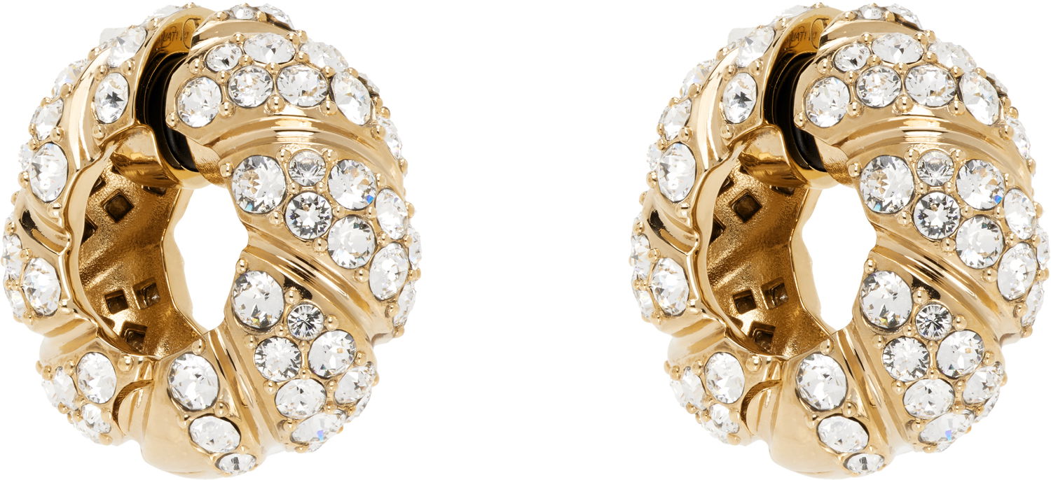 Náušnice Valentino Valentino Garavani Small Crystal Magnetic Clip-on Earrings Metalická | 6W0J0AA4YCW, 1