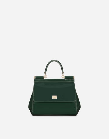 Kabelka Dolce & Gabbana Leather Shoulder And Crossbody Bag Zelené | BB6003A147189349, 0