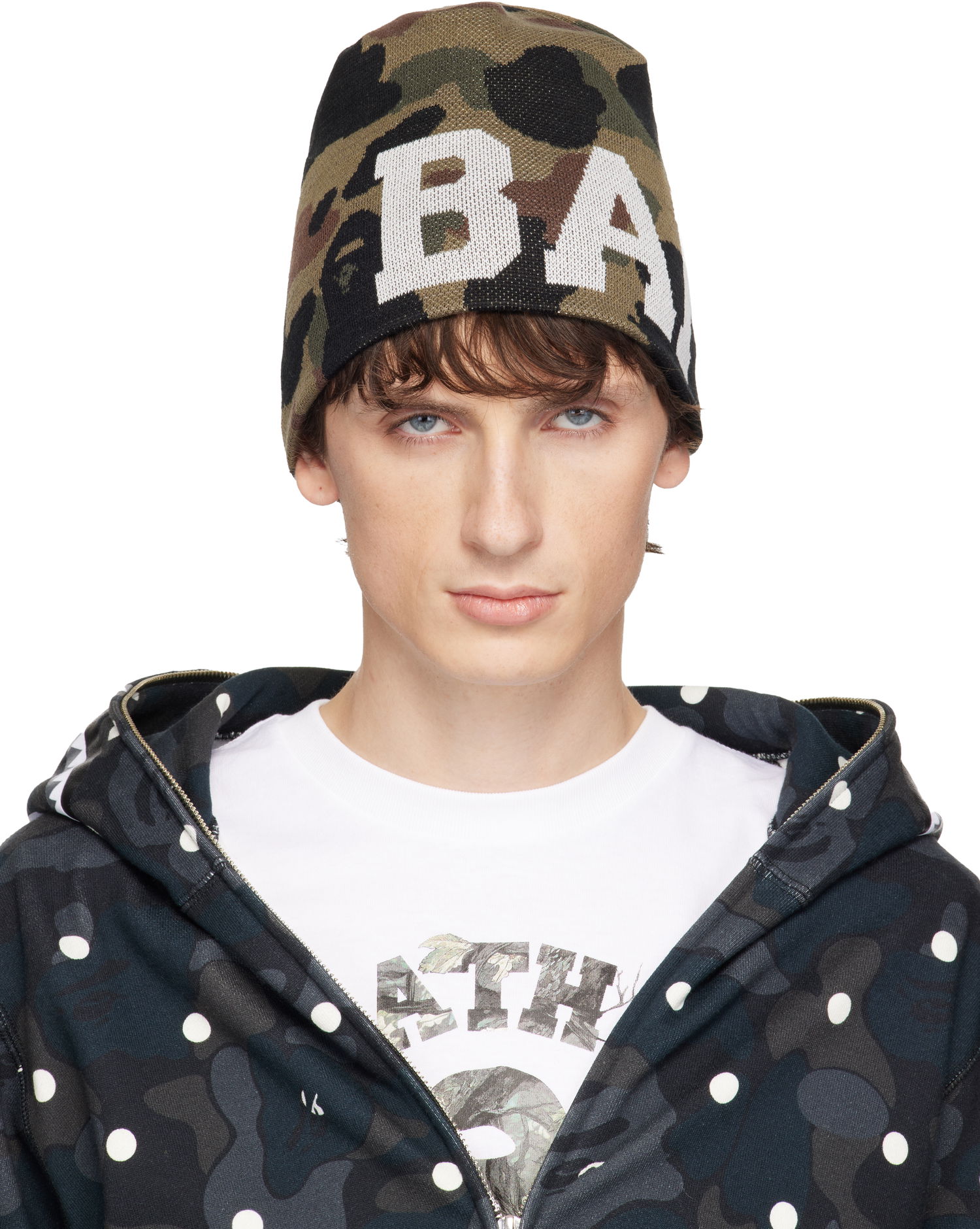 Kulicha BAPE 1st Camo Knit Beanie Rôznofarebný | 001HTL801002M, 0