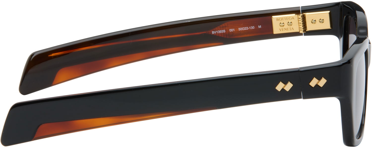 Slnečné okuliare Bottega Veneta Rectangular Frame Sunglasses Čierna | BV1393S-001, 1