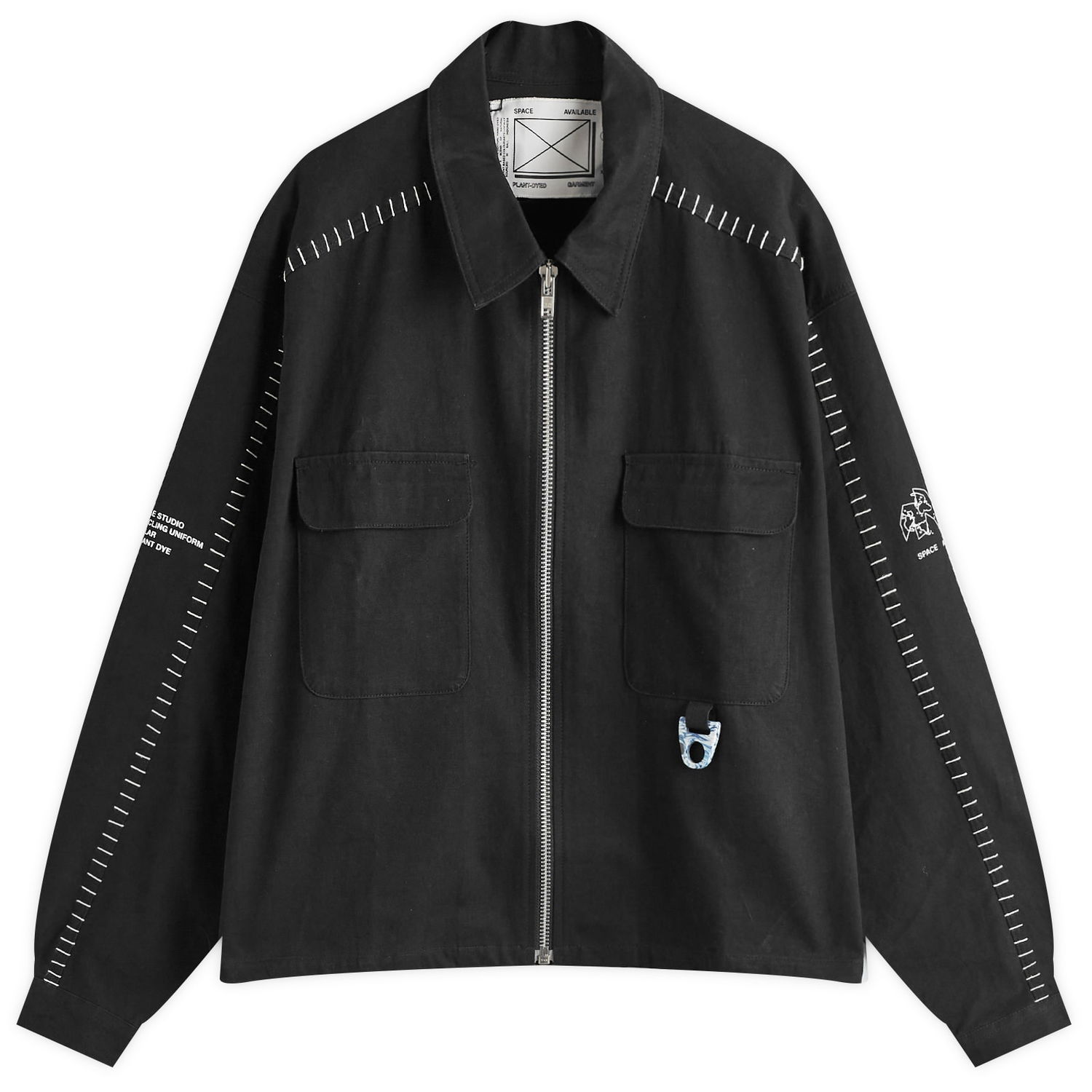 Bunda Space Available Recycling Uniform Jacket Čierna | SA-RUJ002-BLK, 0