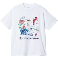 Tričko Carhartt WIP S/S Ollie Mac Chalet T-Shirt Biela | I032409.02XX, 0