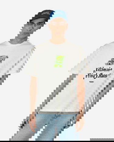 Tričko Pleasures Ketamine T-Shirt Biela | P22W002 NATURAL, 3
