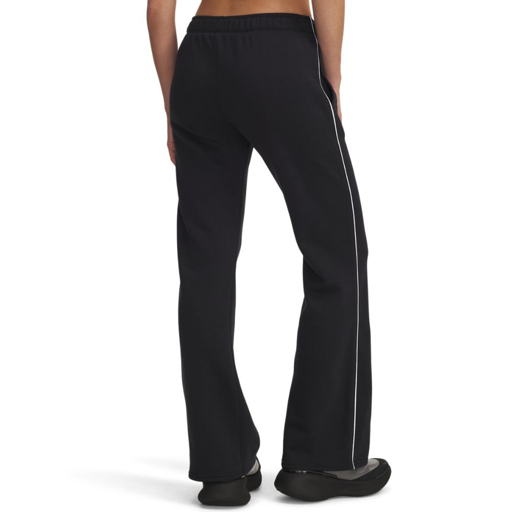 Tepláky Under Armour Under Armour Piped Wide Leg Fleece Pants Čierna | 6003711-003, 1