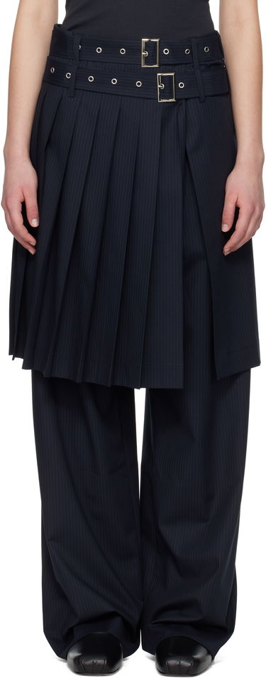 Nohavice Charles Jeffrey Loverboy Charles Jeffrey LOVERBOY Wide Leg Skouser Trousers Čierna | 54030502, 0