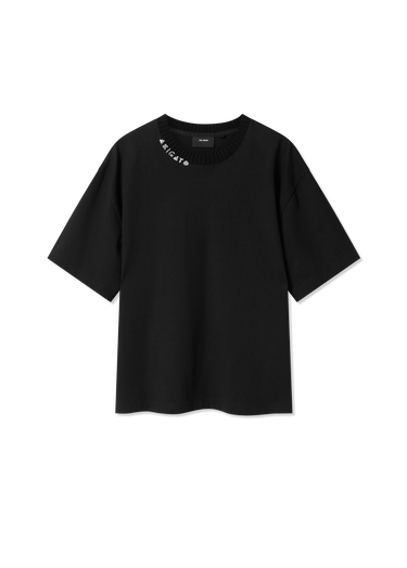 Tričko AXEL ARIGATO Apex Ribbed T-Shirt Čierna | A3319001, 0