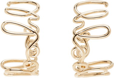 Prsteň CHLOÉ Chloé 'The Chloé Iconic Hoop' Earrings Metalická | CHC24WFE04CB7, 0