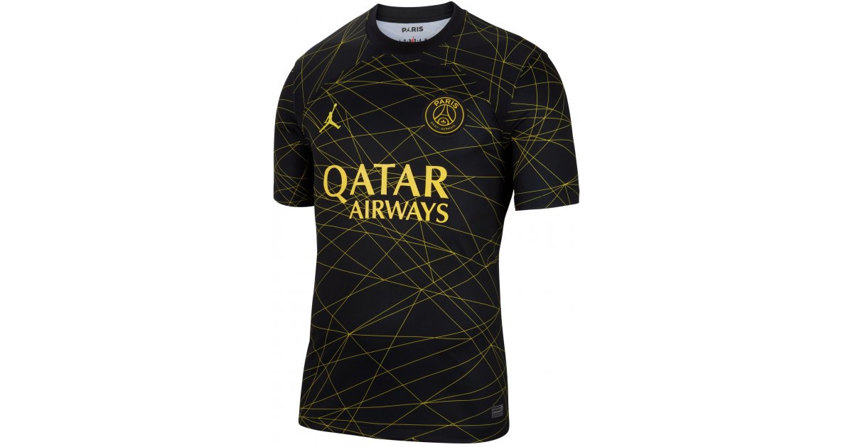 Dres Jordan Jersey Paris Saint-Germain Stadium 2022/23 Čierna | dr3969-011, 1