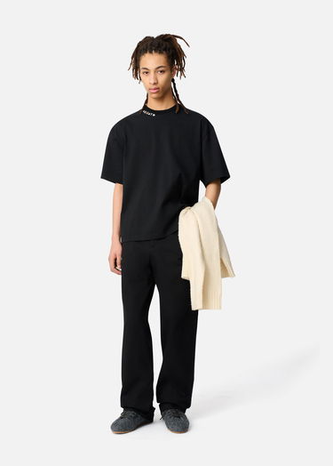 Tričko AXEL ARIGATO Apex Ribbed T-Shirt Čierna | A3319001, 4