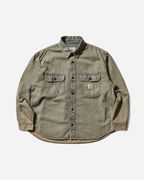 Tigan Shirt Jacket Garment Dyed