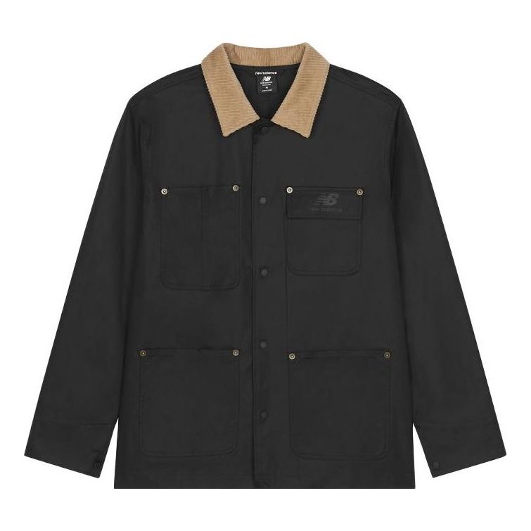 Bunda New Balance Vintage Trend Corduroy Collar Jacket Čierna | AMJ31321-BK