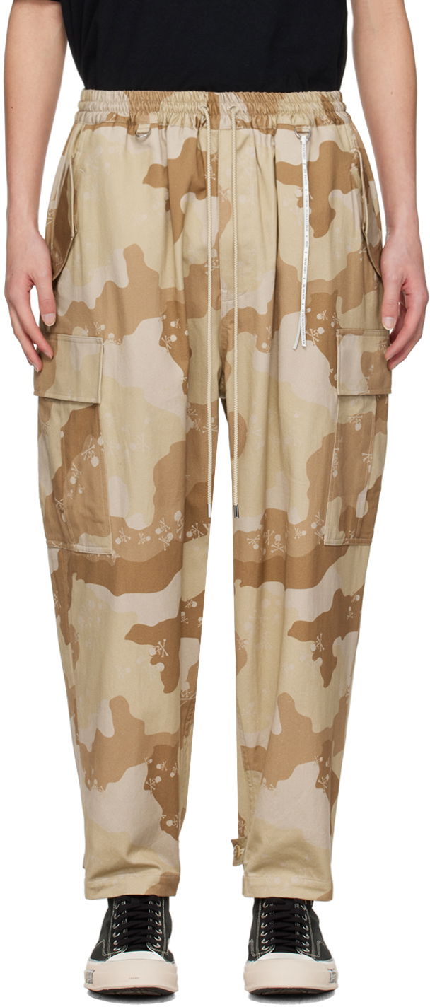 Printed Cargo Pants