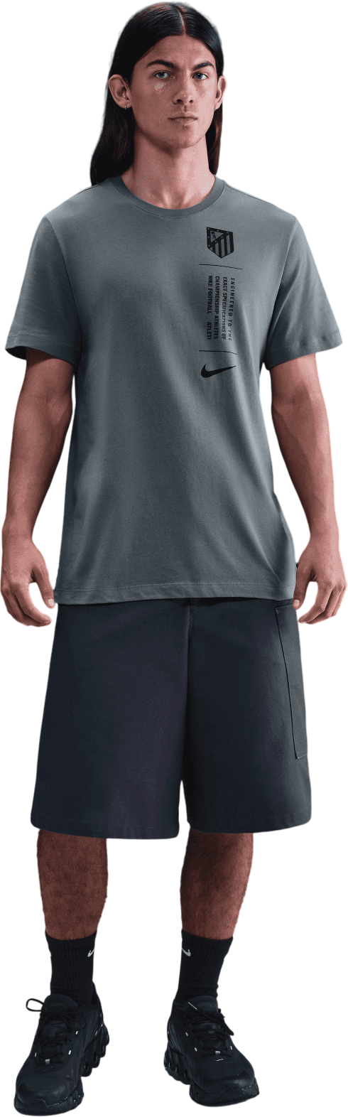 Tričko Nike Atletico Madrid Football T-Shirt Šedá | ib3905-084, 0