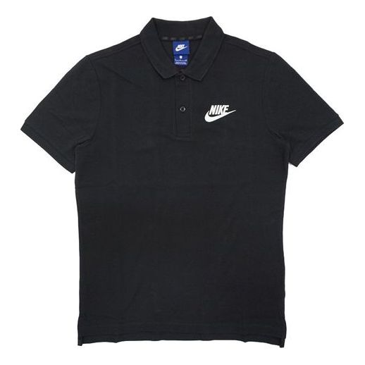 Polo tričko Nike Small Logo Casual Sports Polo Shirt Čierna | 909747-010, 0