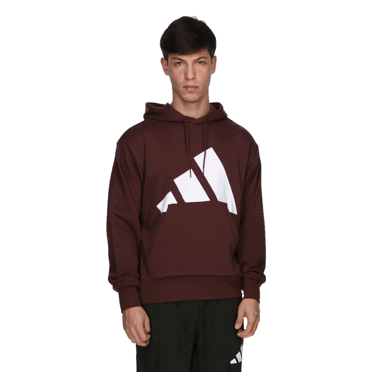Mikina adidas Originals Men's Hoodie Vínová | JE8897, 0