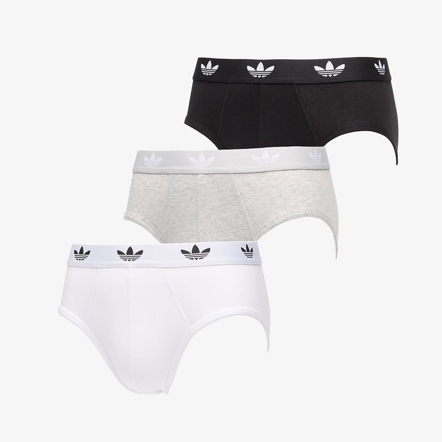 Nohavičky adidas Originals 3-Pack Briefs Šedá | 4AR001-917, 0