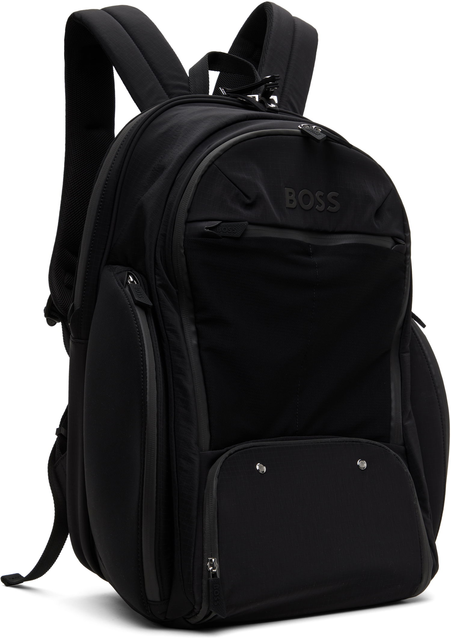 Batoh BOSS Polished Hardware Backpack Čierna | 50536298, 1
