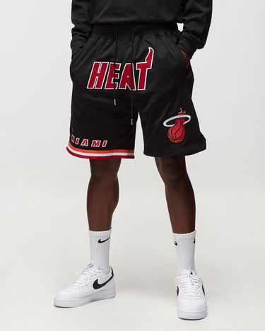 Šortky Mitchell & Ness JUST DON MIAMI HEAT Mesh Basketball Shorts Čierna | SHORDL20006-MHEBLCK96, 2