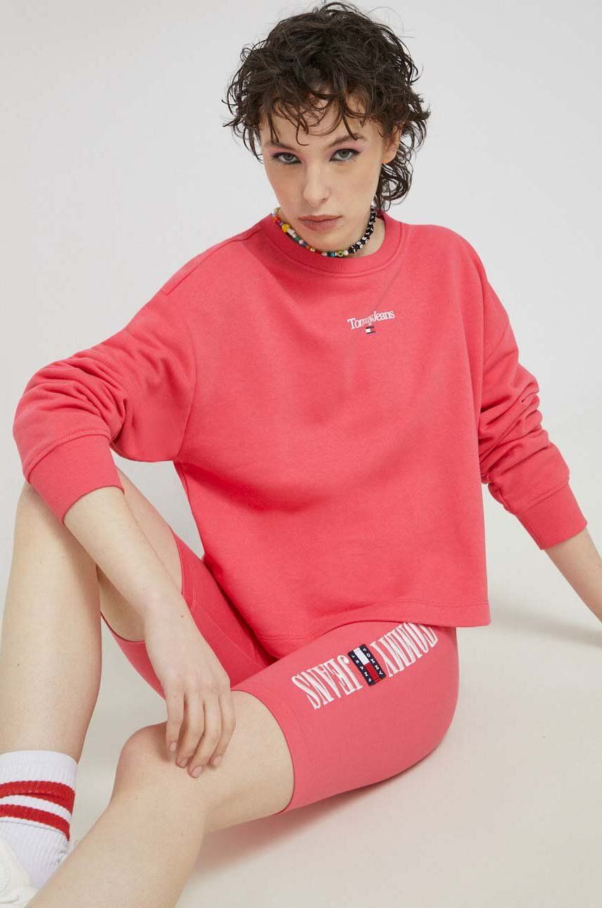 Mikina Tommy Hilfiger Sweatshirt Ružová | DW0DW15409.PPYX, 0