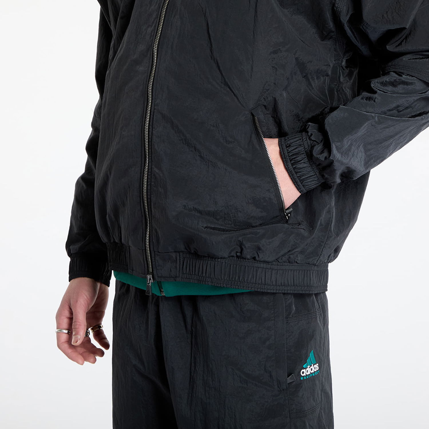 Vetrovka adidas Originals EQT Track Jacket Čierna | JM6687, 1