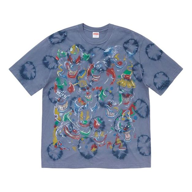 Tričko Supreme Clowns Printed Short Sleeve T-Shirt Modrá | SUP-FW19-10947