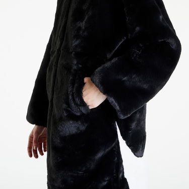 Parka Nike Faux Fur Long Jacket Čierna | DQ6838-010, 4