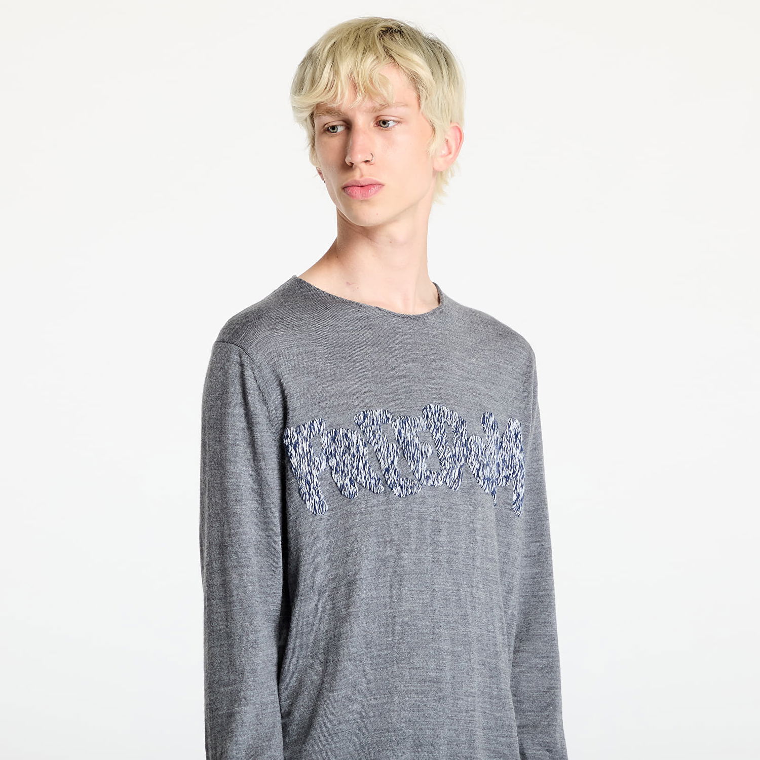 Sveter Comme des Garçons SHIRT Knit T-Shirt Grey Šedá | FN-N001 Grey, 1