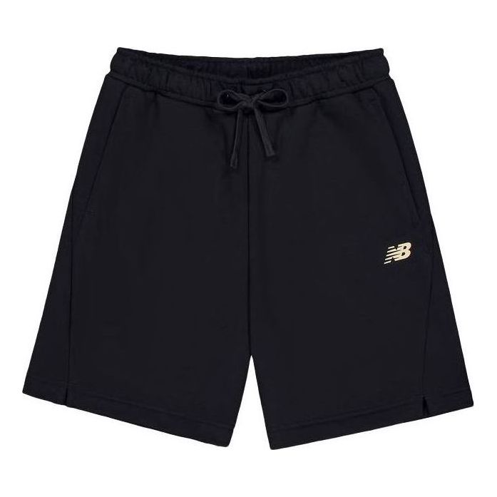 Šortky New Balance Logo Cotton Shorts Čierna | AMS41366-BK