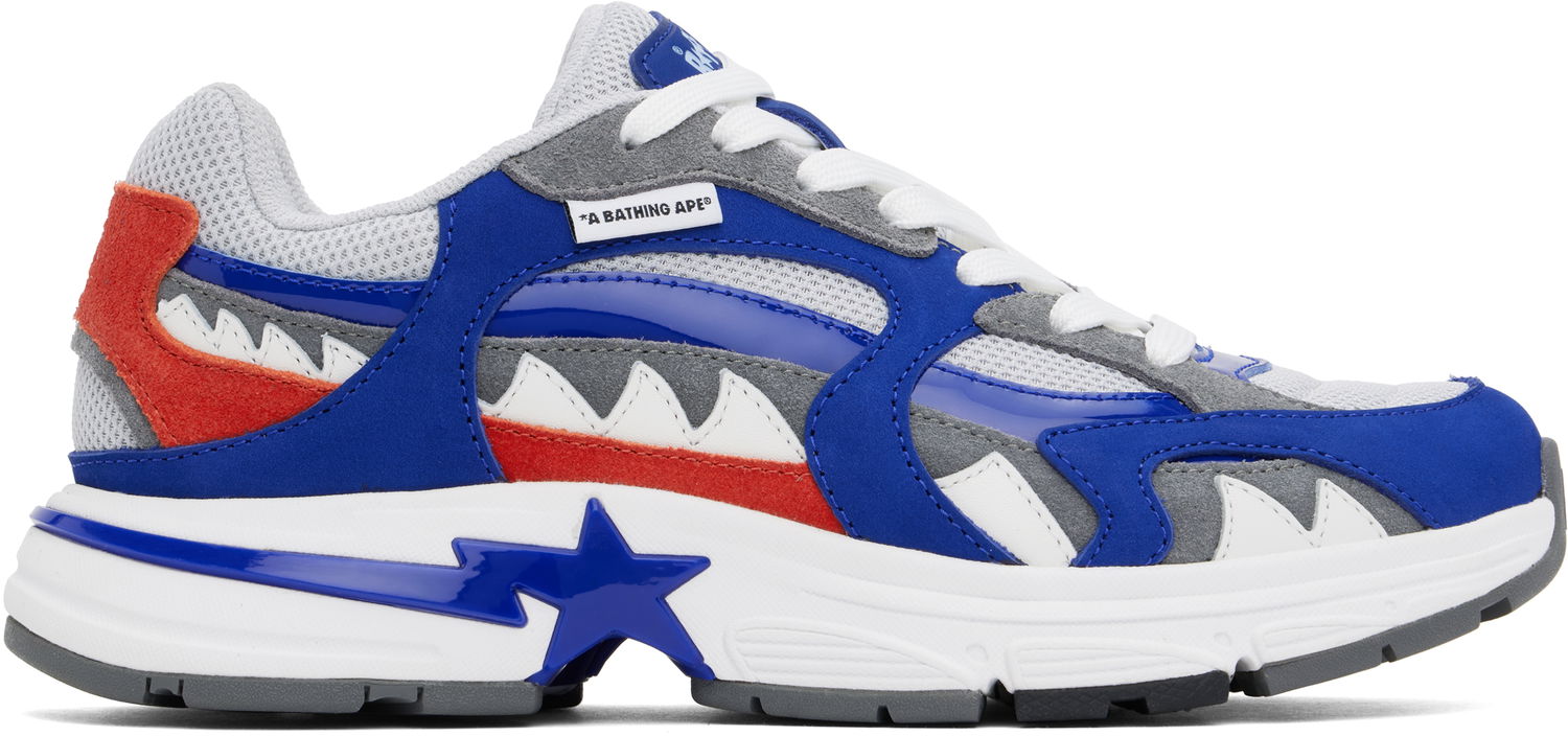 Tenisky a topánky BAPE A Bathing Ape Shark STA M1 Modrá | 001FWK201305M, 0