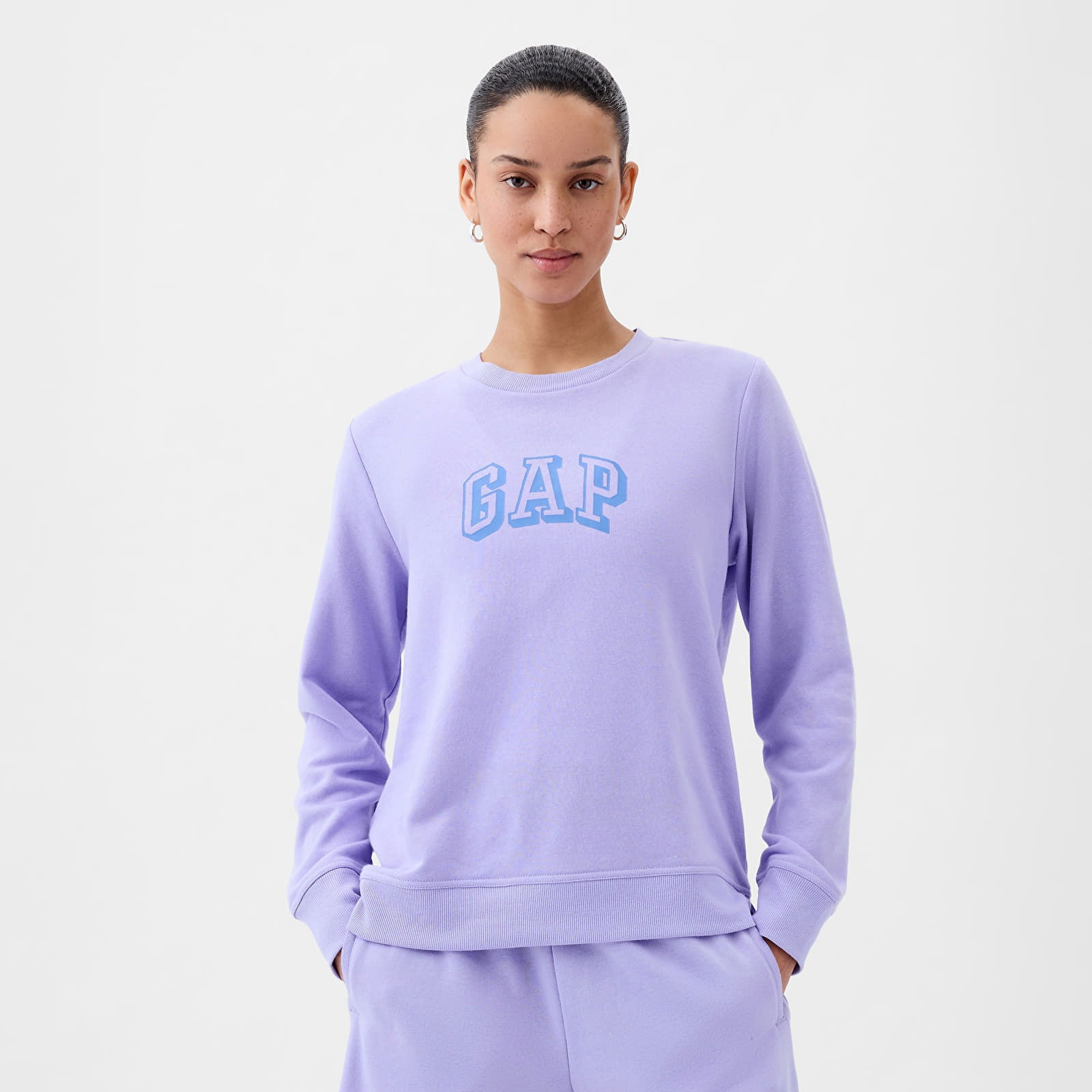 Logo Sweatshirt Fresh Lavender