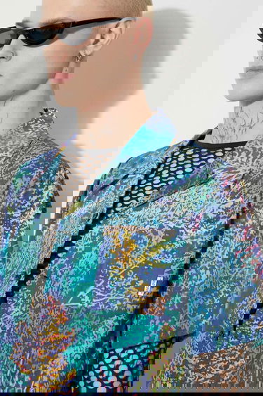 Košeľa BILLIONAIRE BOYS CLUB Willderness Relaxed Printed Camp Collar Shirt Rôznofarebný | B23425, 4