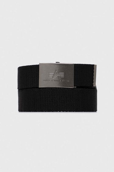 Opasok Alpha Industries Belt Čierna | 100906.03, 0