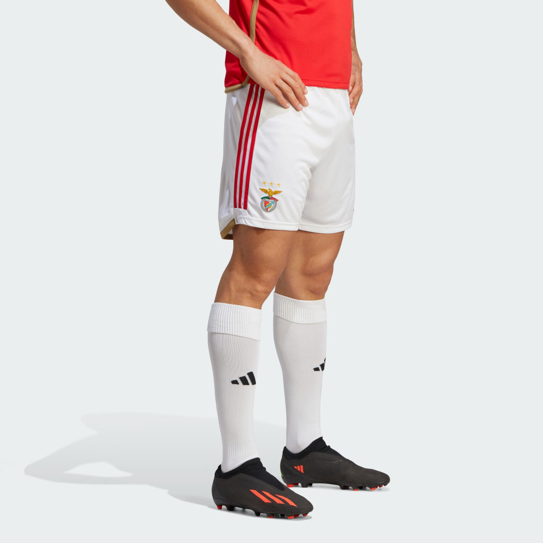 Šortky adidas Performance Benfica 23/24 Home Shorts Biela | IA7147, 1