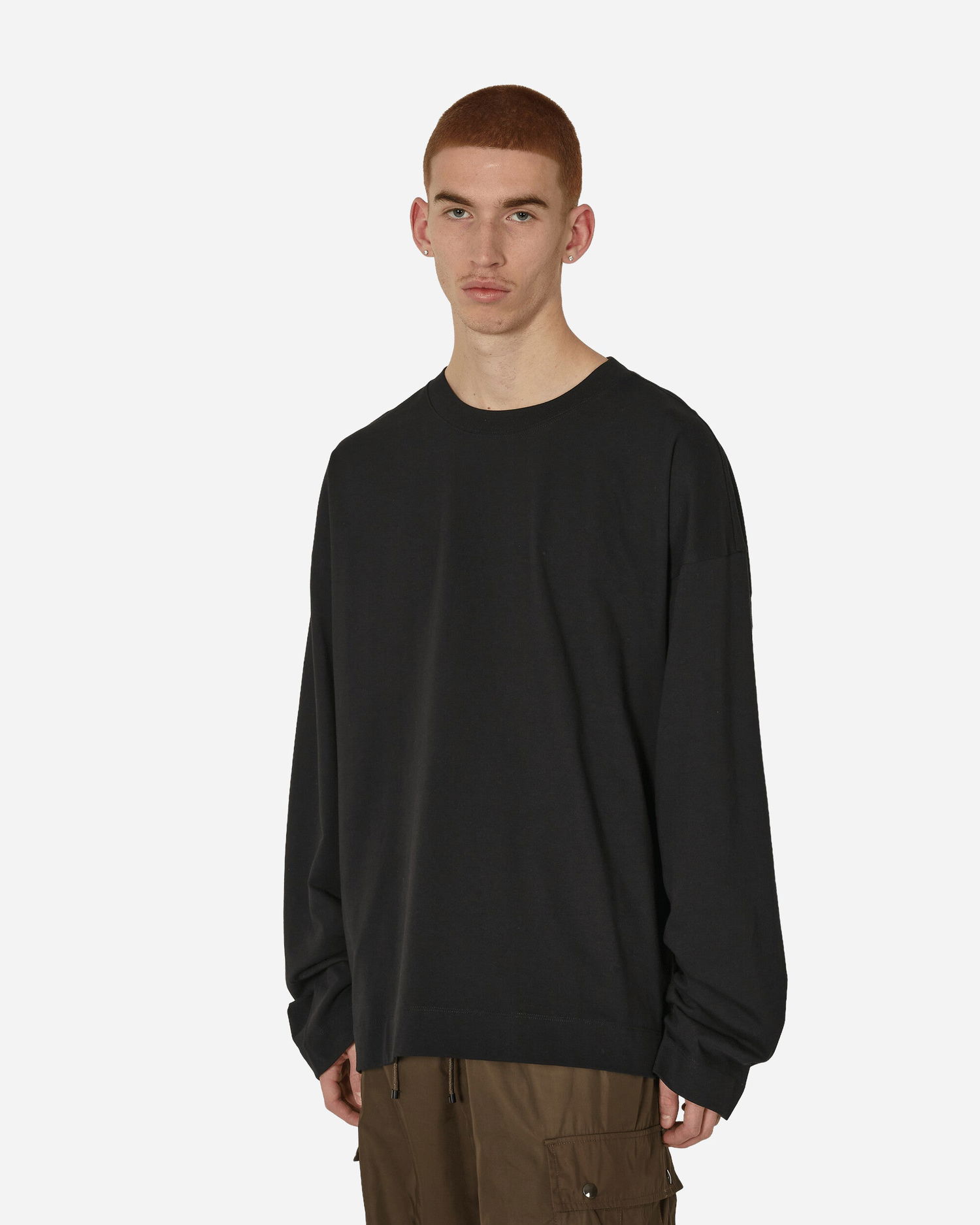 Tričko Dries Van Noten Oversized T-Shirt Čierna | 241-021119-8603 900, 1