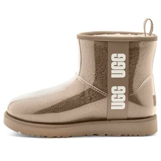 Tenisky a topánky UGG Classic Clear Mini Fleece Lined Boots Béžová | 1113190-NCHS, 0