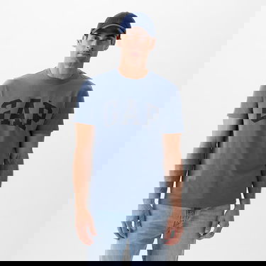 Tričko GAP Basic Logo Tee Bainbridge Blue Modrá | 856659-02, 0