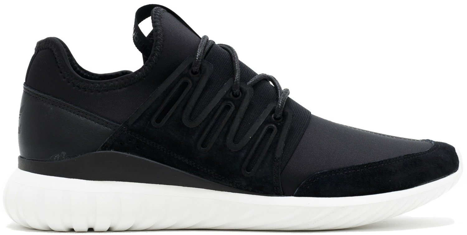 Tenisky a topánky adidas Originals Tubular Radial Core Black Crystal White Čierna | AQ6723, 0