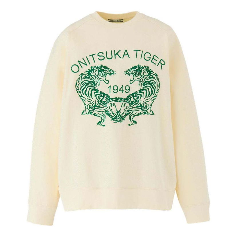 Sveter Onitsuka Tiger Onitsuka Tiger Tiger Graphic Sweatshirt Béžová | 2183B406-700