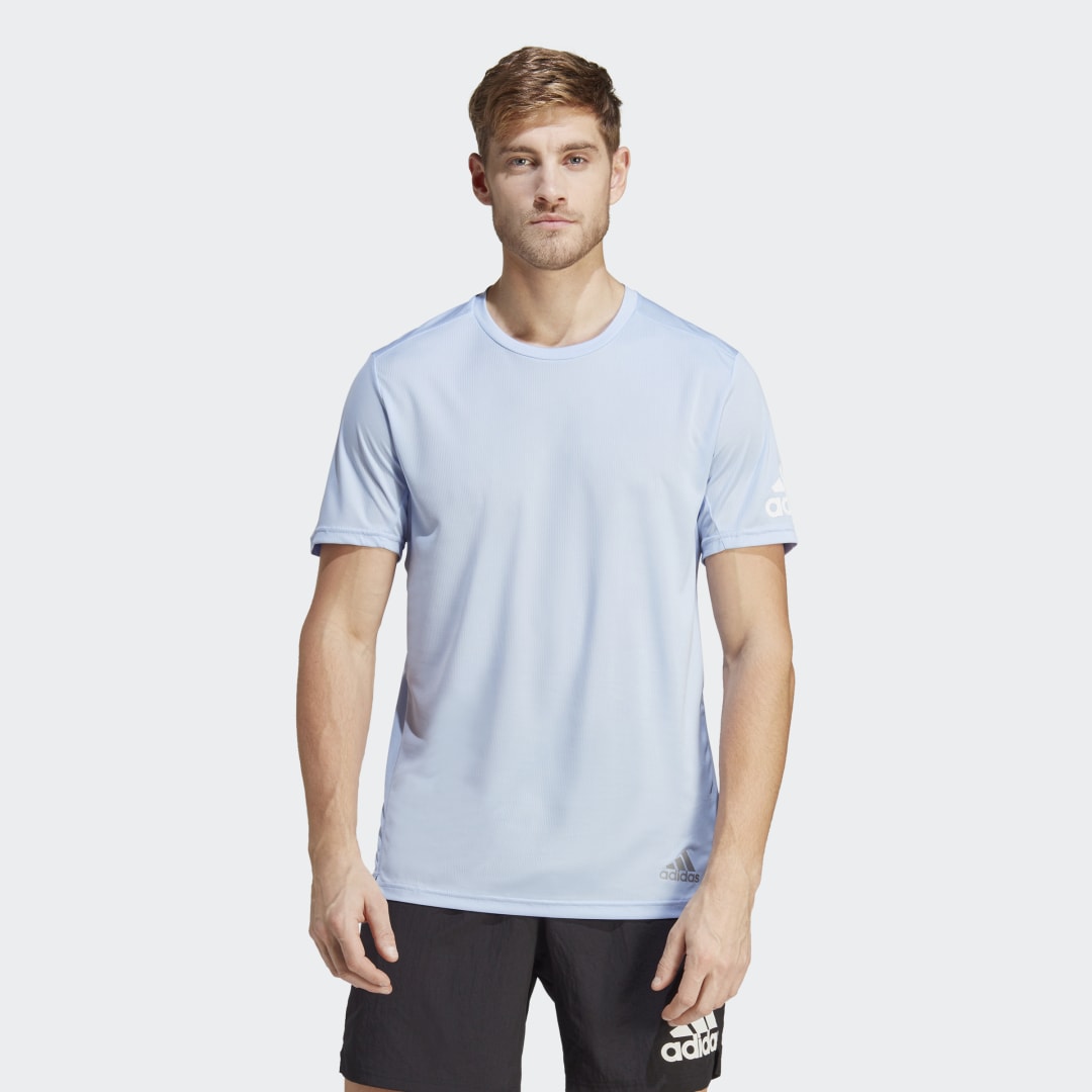 Tričko adidas Performance Run It Modrá | IC7631, 0