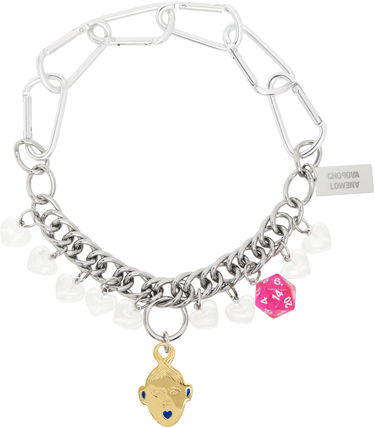 Náhrdelník Chopova Lowena Chopova Lowena Kiss BFF Charm Necklace Metalická | 6596, 0