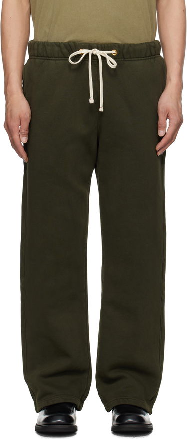 Tepláky LES TIEN Les Tien Heavyweight Classic Sweatpants Zelené | CF-3044-PD, 0