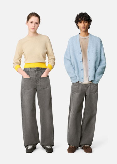 Džínsy AXEL ARIGATO Invert Relaxed Jeans Šedá | A3778004, 12