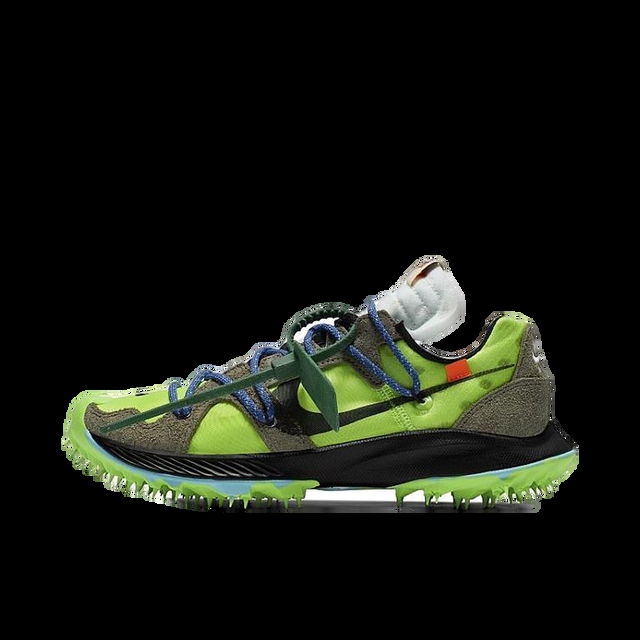 Off-White x Air Zoom Terra Kiger 5 "Athlete in Progress - Electric Green" W