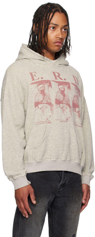 Mikina Enfants Riches Déprimés Enfants Riches Déprimés 'You Are Nothing' Graphic Hoodie Šedá | 020-464, 1