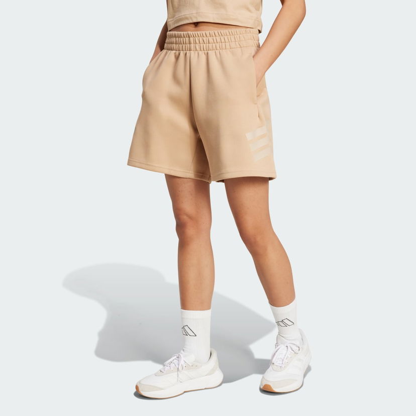 Šortky adidas Performance Future Icons 3-Stripes Shorts Béžová | JW7834