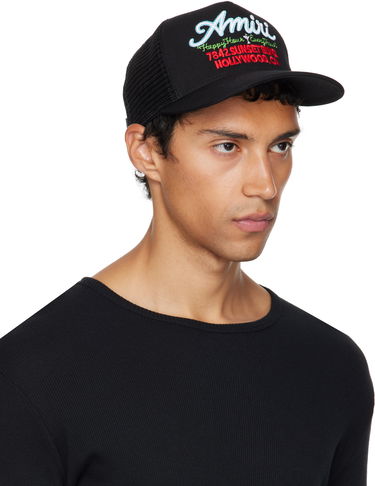 Šiltovka AMIRI AMIRI Neon Lights Trucker Cap Čierna | AMHATR1038, 1