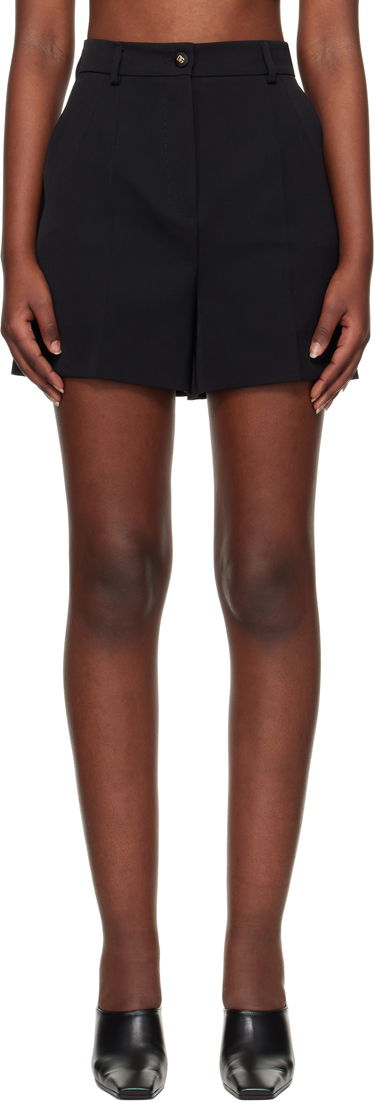Šortky Dolce & Gabbana Dolce&Gabbana Wool Gabardine Shorts Čierna | FTC9QT FU21E, 0