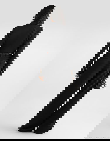 Košeľa Dolce & Gabbana Dolce & Gabbana Small Rose Bouquet-print Satin Pussy-bow Shirt Čierna | F5T17TFSA8GHN5XP, 2