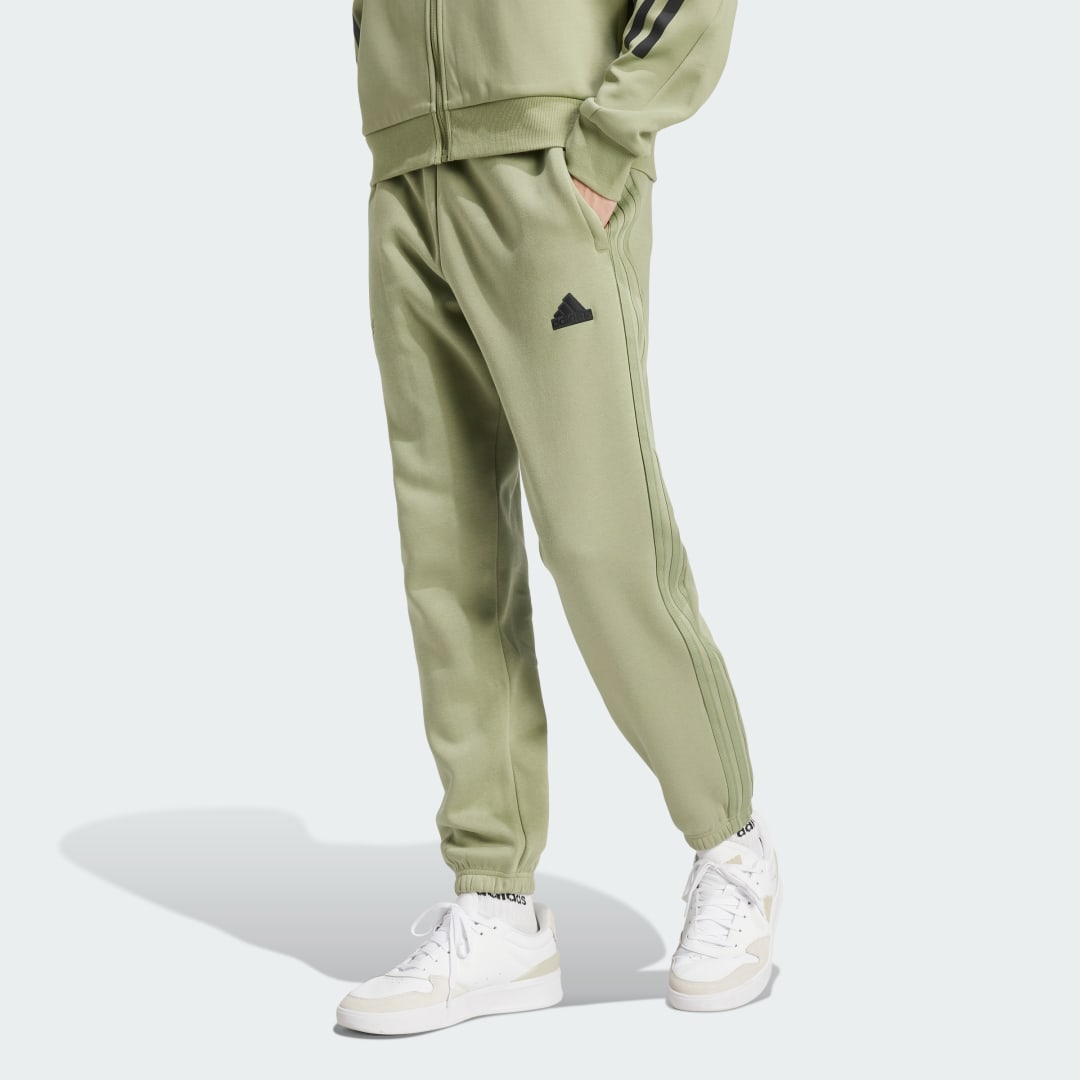 Tepláky adidas Performance Fleece Joggers Zelené | IX1324, 0