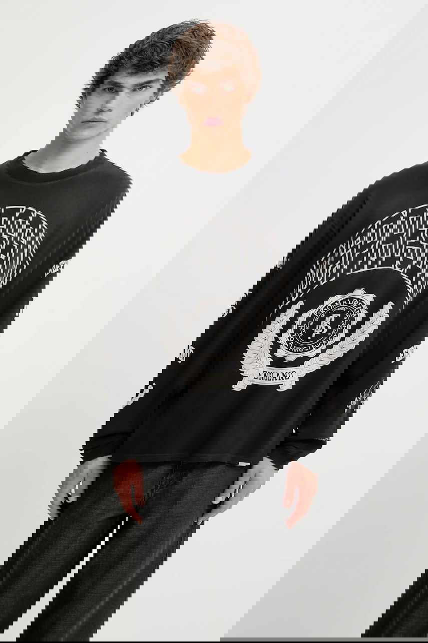 Tričko Represent Clo Represent Legacy Crest Long Sleeve T-Shirt Čierna | MLM100371, 0